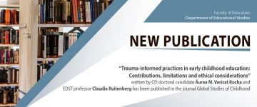 New Publication from Áurea M. Vericat Rocha and Claudia W. Ruitenberg