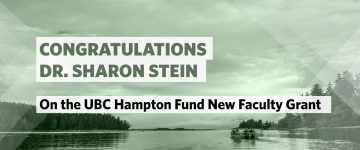 Congrats Dr. Sharon Stein – Hampton Fund