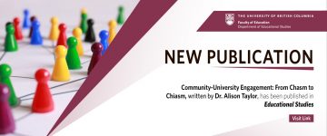 New Publication – Community-University Engagement: From Chasm to Chiasm