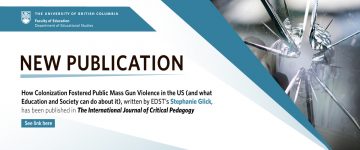 New Publication – How Colonization Fostered Public Mass Gun Violence in the US