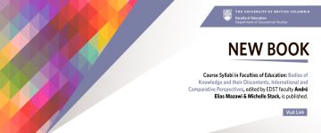 New Book – Course Syllabi in Faculties of Education