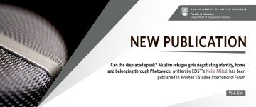 New Publication – Can the displaced speak