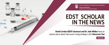 EDST in the news – Vancouver’s drug strategy