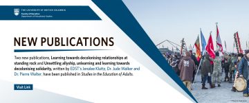 Two publications – Jenalee Kluttz, Dr. Jude Walker and Dr. Pierre Walter