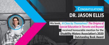 Dr. Ellis’s book – DHA 2020 Outstanding Book Award Honorable Mention