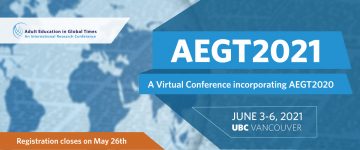 Last Chance to Register for AEGT2021 Conference
