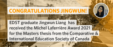 Congrats Jingwun!