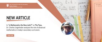 New Article – Is Mathematics the New Latin? – Charles Ungerleider