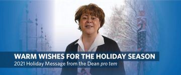 Faculty of Education Holiday Wishes