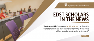 Dr. Michelle Stack interviewed by the Global and Mail