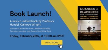 Book Launch: Nuances of Blackness in the Canadian Academy