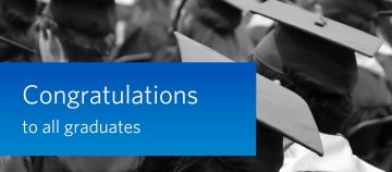 Congratulations to all graduates!