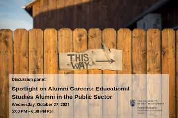 Spotlight on Alumni Careers: Educational Studies Alumni in the Public Sector
