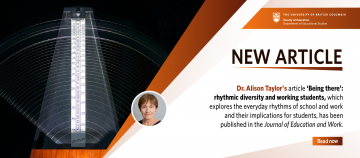 New article – ‘Being there’: rhythmic diversity and working students