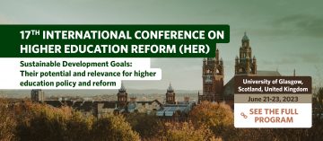 Call for contributions – 17th conference on Higher Education Reform