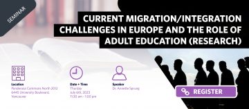 Current Migration/Integration Challenges in Europe and the Role of Adult Education (Research)