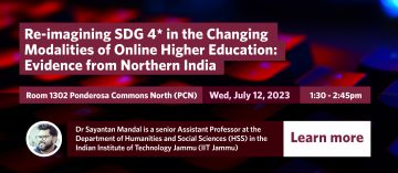 Re-imagining SDG 4 in the Changing Modalities of Online Higher Education