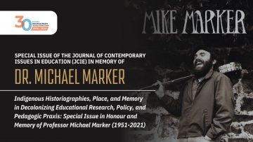 Special issue of JCIE in honour and memory of Professor Michael Marker