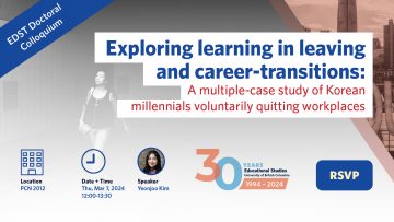 Doctoral Colloquium – Exploring learning in leaving and career-transitions