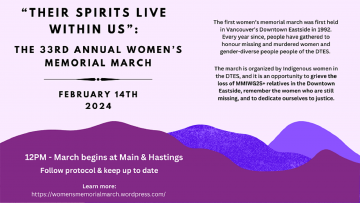 The 33rd Annual Women’s Memorial March