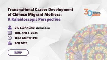 Transnational Career Development of Chinese Migrant Mothers: A Kaleidoscopic Perspective