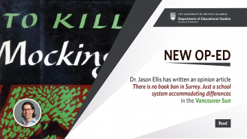 Jason Ellis: There is no book ban in Surrey. Just a school system accommodating differences (Vancouver Sun)