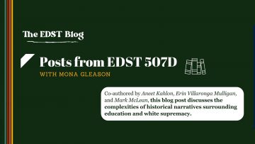 Posts from EDST 507D with Mona Gleason