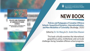 New Book – Policies and Pedagogies of Canadian Offshore Schools