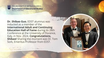 Congratulations Dr. Shibao Guo!