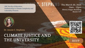 Climate Justice and the University