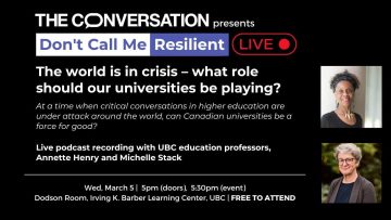 The world is in crisis – what role should our universities be playing?