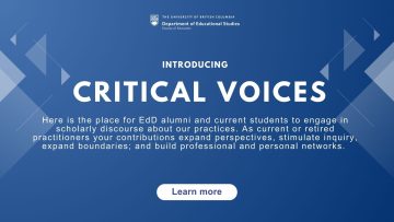Introducing Critical Voices