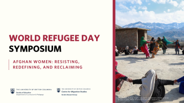 World Refugee Day Symposium—Afghan Women: Resisting, Redefining, and Reclaiming