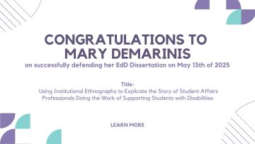 Mary DeMarinis – EdD Dissertation