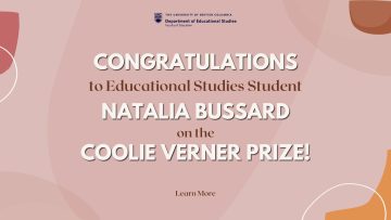 Coolie Verner Prize – Natalie Bussard