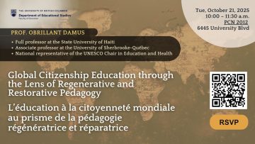 Global Citizenship Education through the Lens of Regenerative and Restorative Pedagogy